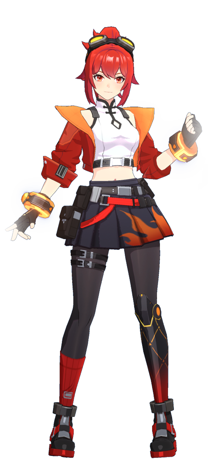 エスパーガール星炎暁の星火キャラクターラスト